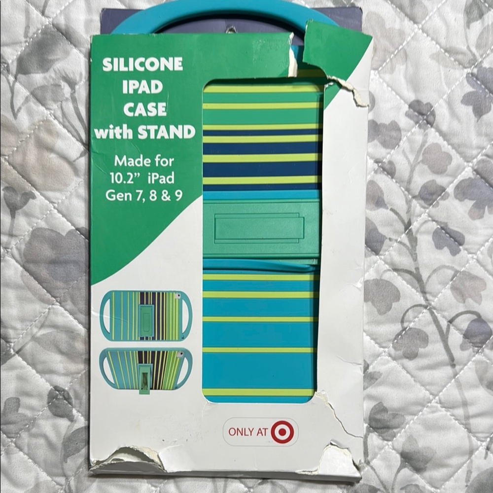 Striped iPad Case with Stand